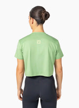Load image into Gallery viewer, Velites Holo Crop Top North Moss