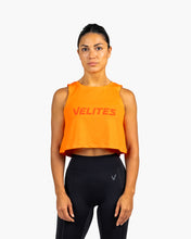 Load image into Gallery viewer, Velites Crop Tank orange reef