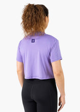 Load image into Gallery viewer, Velites Holo Crop Top Wisteria