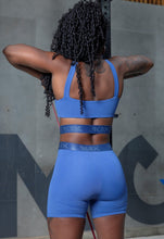 Load image into Gallery viewer, Blue Glam Long Legging