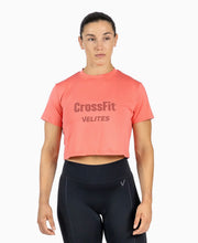 Load image into Gallery viewer, Velites Crossfit Rapsberry Crop Top