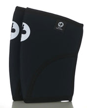 Load image into Gallery viewer, Black Neoprene Knee Sleeves 7mm 3.0 (pair)