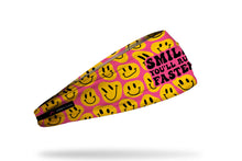 Load image into Gallery viewer, ASHLEY PAULSON: SMILE RUN FASTER Headband