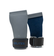 Load image into Gallery viewer, Blue Gray Quad Ultra Hand Grips No Chalk