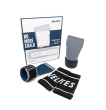 Load image into Gallery viewer, Blue Gray Quad Ultra Hand Grips No Chalk