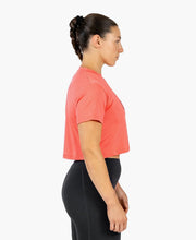 Load image into Gallery viewer, Velites Crossfit Rapsberry  Crop Top
