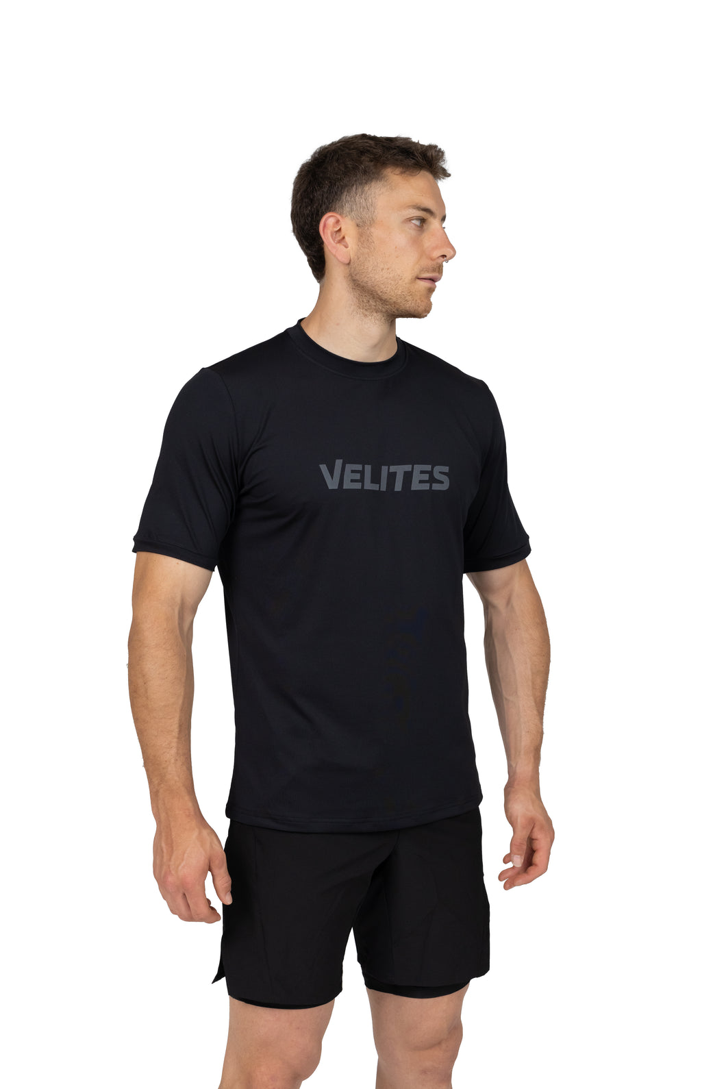 Velites Unisex Black T-shirt