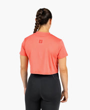 Load image into Gallery viewer, Velites Crossfit Rapsberry  Crop Top
