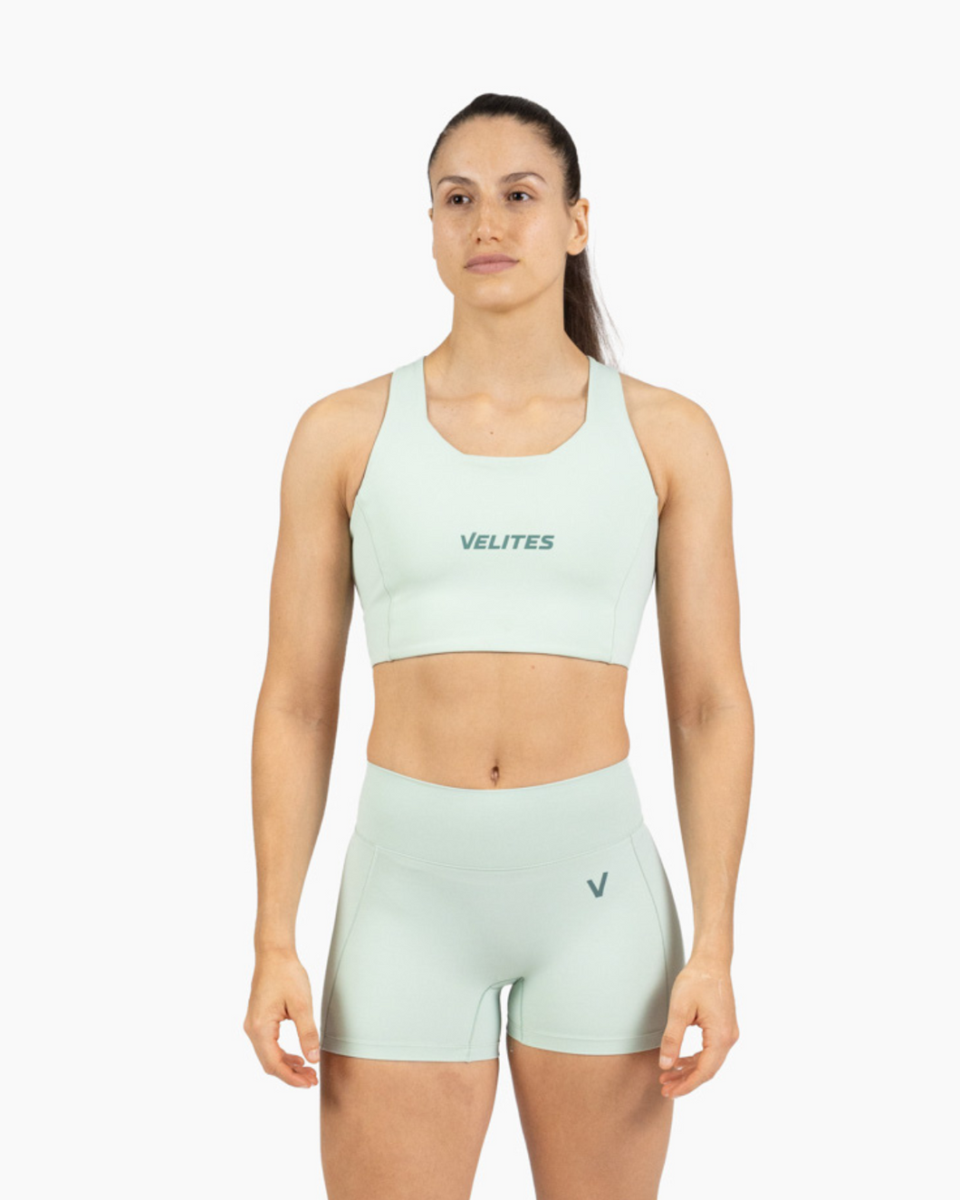 HOLO HIGH NECK BRA MOJITO