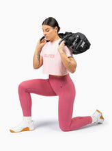 Load image into Gallery viewer, Velites Holo Crop Top Bubblegum
