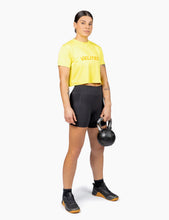 Load image into Gallery viewer, Velites Holo Crop Top Dandelion
