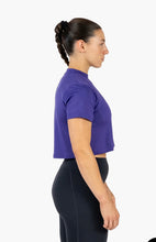 Load image into Gallery viewer, Velites Crossfit Witchi Purple  Crop Top
