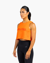 Load image into Gallery viewer, Velites Crop Tank orange reef
