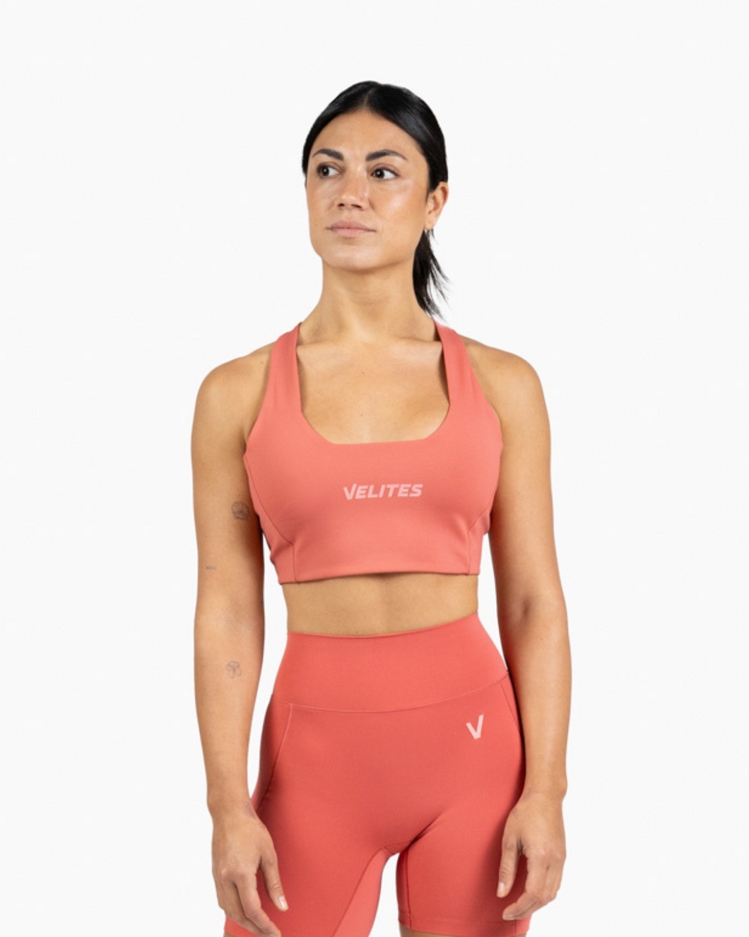 HOLO LOW NECK BRA RASPBERRY
