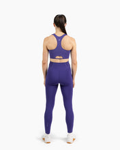 Load image into Gallery viewer, HOLO HIGH NECK BRA PURPLE
