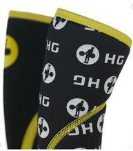 Load image into Gallery viewer, 7mm Yellow Knee Sleeves
