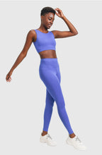 Load image into Gallery viewer, Royal Blue Recycled Perforated Legging
