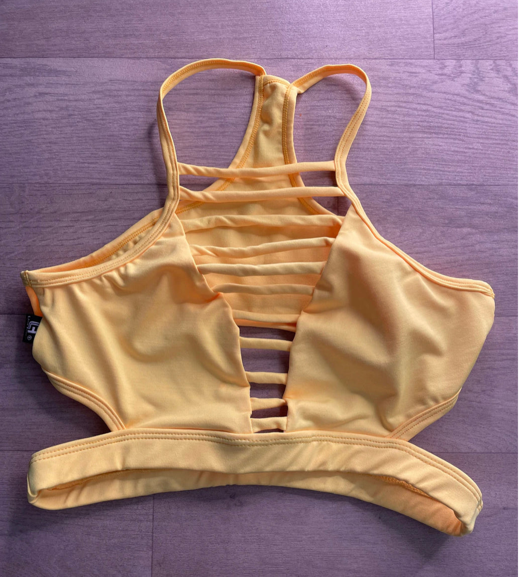 Yellow Marietta Sport Bra