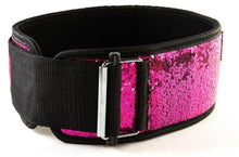 Load image into Gallery viewer, BOMBSHELL (SPARKLE) STRAIGHT WEIGHTLIFTING BELT
