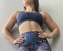 Load image into Gallery viewer, Basic Navy Sport Bra
